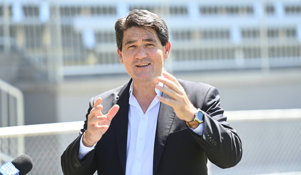 EARLY PROMISE: NSW Acting Minster for Sport Geoff Lee announced in January the state government would assist Albury Council to host a BBL match at Lavington Sports Ground. 