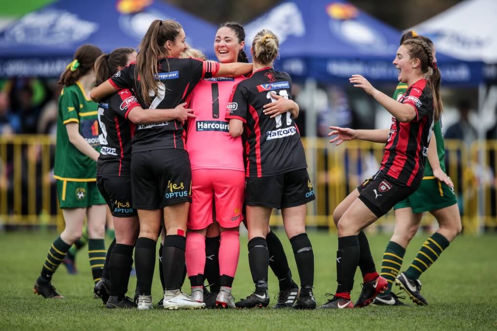 BREAKTHROUGH: Wangaratta won its first AWFA senior women's cup in 2019 and should be one of the teams to beat again.