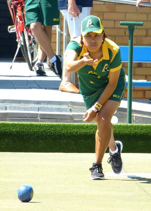 IN CONTENTION: Wodonga bowler Kylie Whitehead has won three of her first four matches at the World Singles Champion of Champions. Picture: WORLD BOWLS