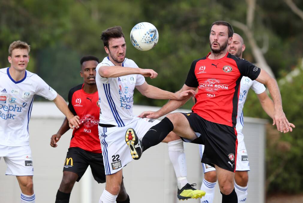 CALLING TIME: Murray United defender and inaugural captain Ryan Giles won't see out the season after deciding to step away from the NPL 2 club.
