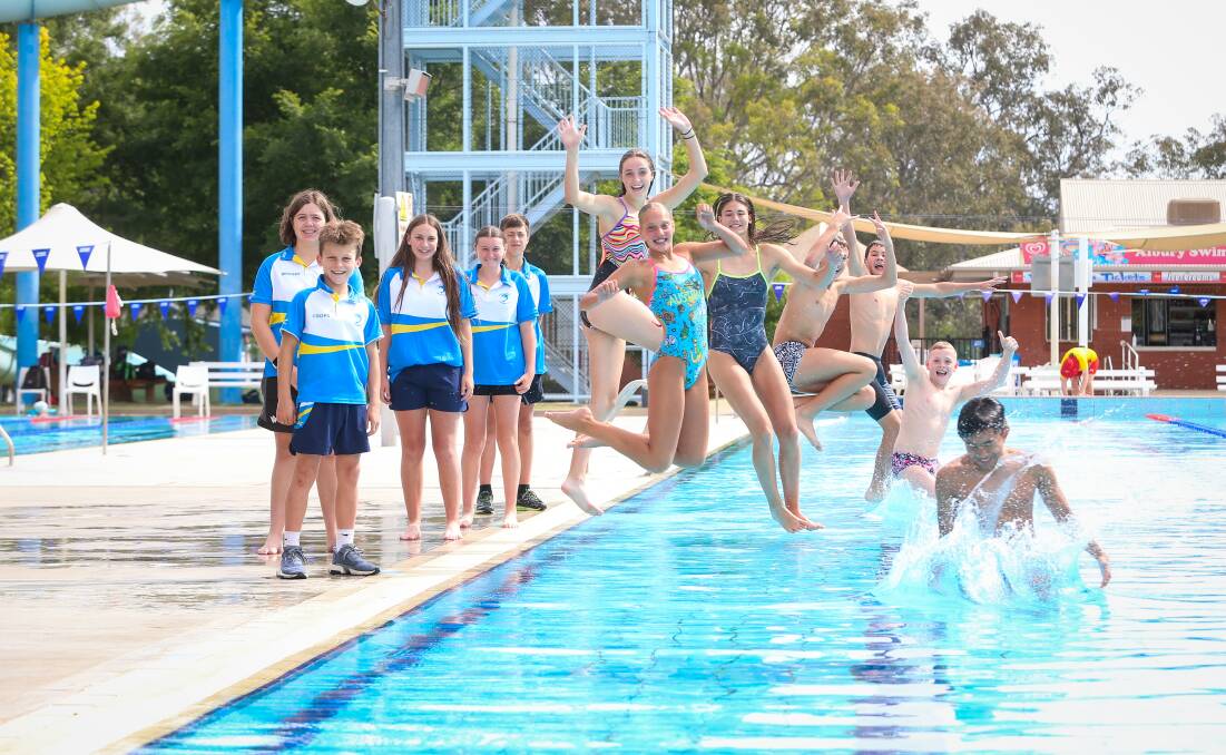YOUNG TALENT: Albury Amateur Swim Club has a strong team at its disposal for the Victorian Age Championships. Picture: JAMES WILTSHIRE