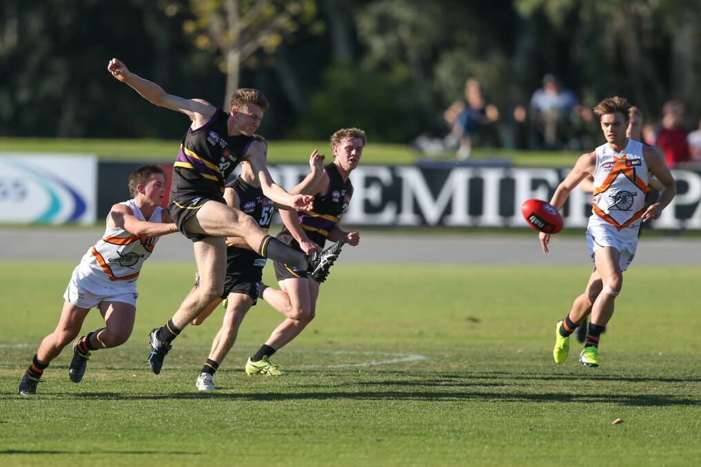 IN CONTENTION: Albury's Will Bowden has been named on an extended bench for the Murray Bushrangers against Bendigo Pioneers on Saturday. Picture: TARA TREWHELLA