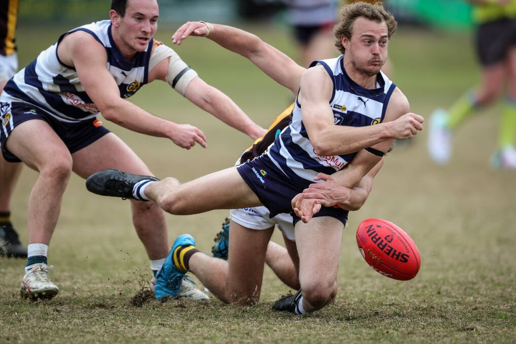 A fund has been set up to support Yarrawonga forward Jess Koopman and his family after he sustained serious injuries during the club's premiership celebrations on Tuesday, September 26. Picture by James Wiltshire