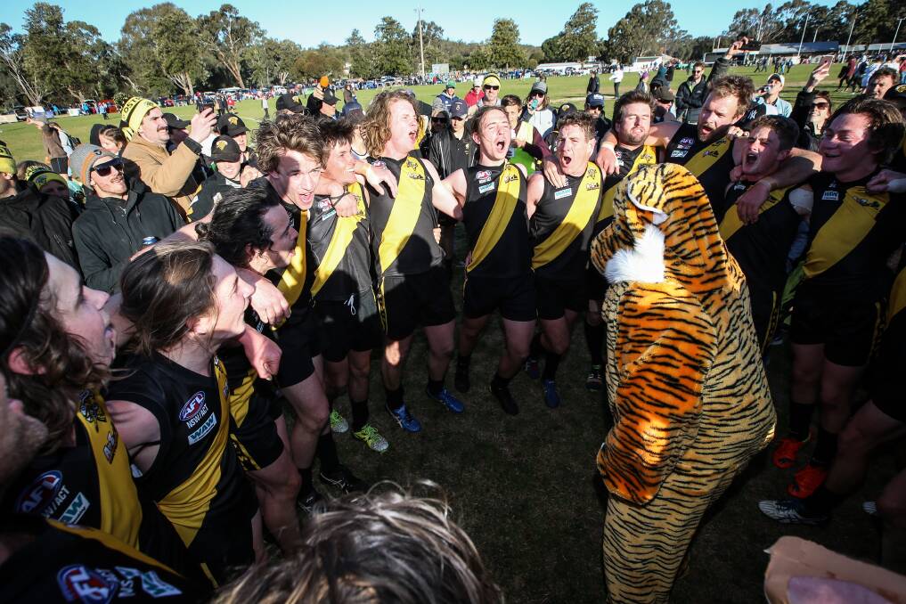 TWO TIGERS: Osborne will play in a different guernsey for the Riverina league season to avoid a clash with Wagga Tigers.