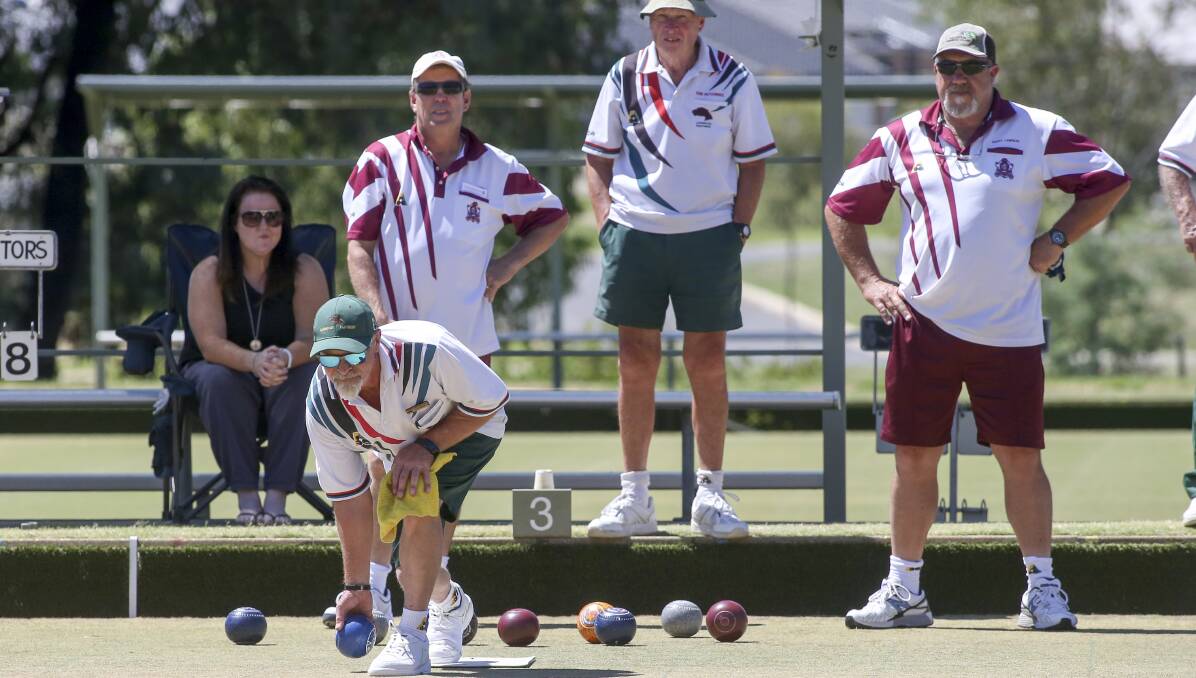 WELL PLAYED: David Worford held his nerve to help Lavington to a two-shot victory over Culcairn at home on Saturday. Pictures: SIMON BAYLISS