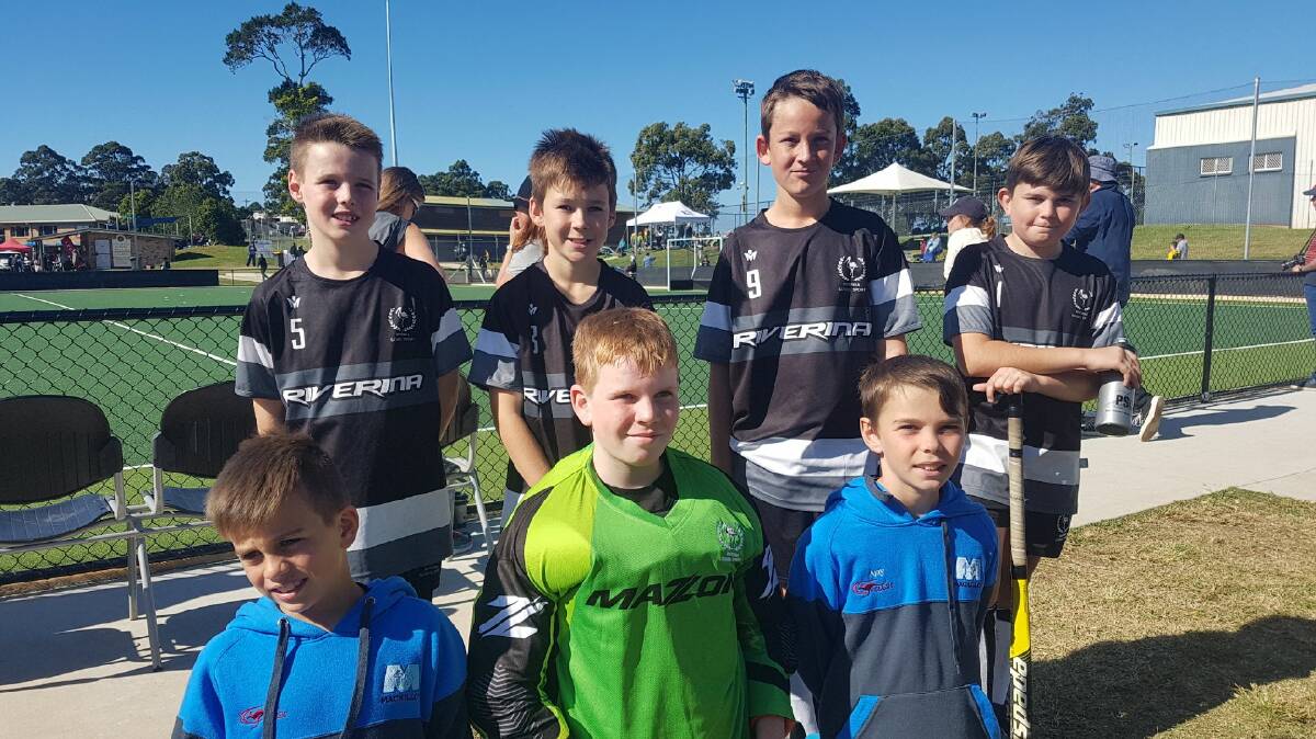 Austin Ross-Anderson, Ajay Heagney, Blake Barber, Finn Thompson, Angus McMillan, Ryan Kemp and Byron Dicks took part in the NSW PSSA hockey championships at Lismore.