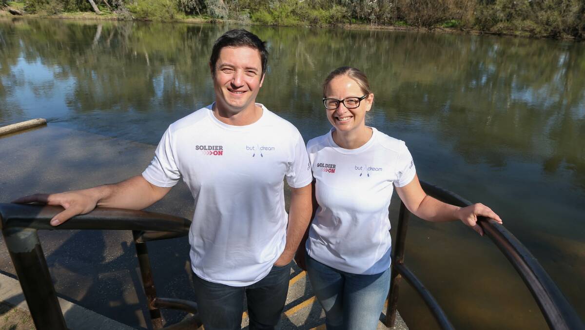 ROW THE DISTANCE: Wodonga's Craig and Rose Arnel are preparing for the Atlantic Challenge, travelling more than 5500 kilometres across the ocean. Picture: TARA TREWHELLA