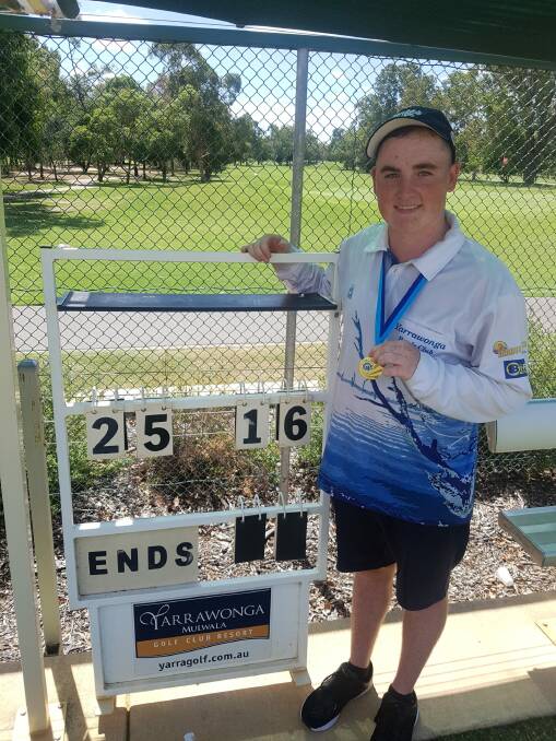 BRILLIANT: Yarrawonga's Tyson Cromie won the Ovens and Murray state singles title at YMGCR.