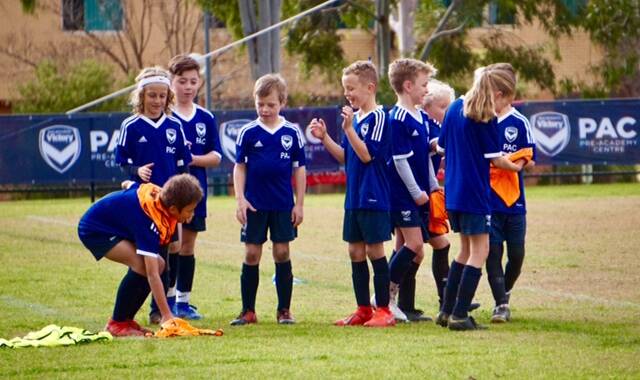 YOUNG TALENT: A number of rising stars from the region have been identified through Mlebourne Victory's pre-academy program.