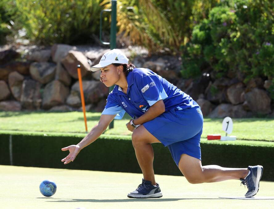 ON A ROLL: Wodonga's Kylie Whitehead improved her record to 6-1 at the World Singles Champion of Champions.