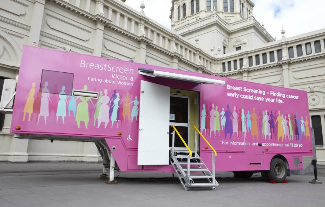 GET CHECKED: BreastScreen Victoria's mobile van, 'Marjorie', has returned to the North East, with free breast screens on offer for Corryong and Tallangatta residents.