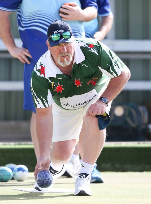 Culcairn's Daryl Lawson will play second to Terry Hensel in this weekend's Bing Wallder Shield at Wagga RSL.