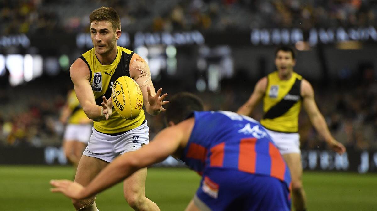 MAKE OR BREAK: Anthony Miles is prepared to work even harder to break back into Richmond's senior side this year after limited opportunities last season. Picture: AAP