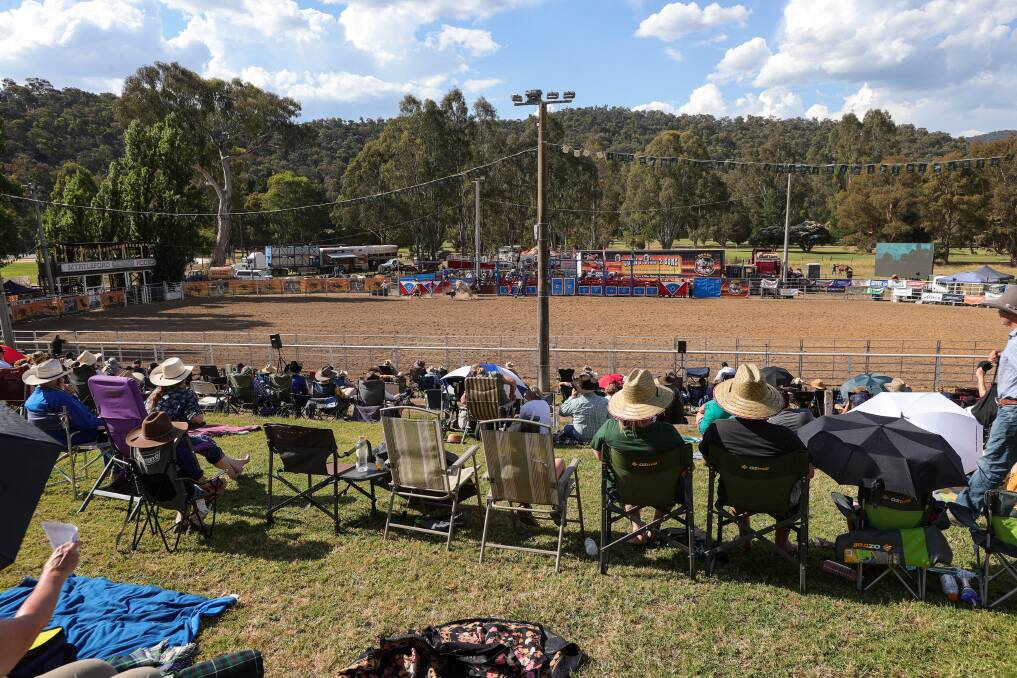 A crowd of around 2000 people made their way to the 2022 Myrtleford Golden Spurs Rodeo on Boxing Day. Picture by James Wiltshire
