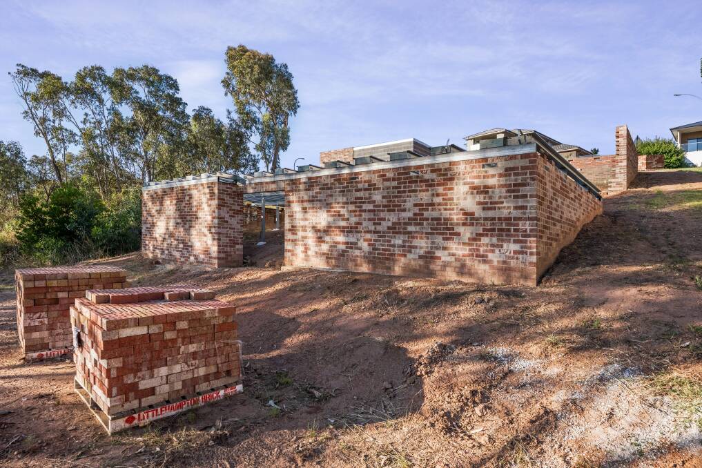 An East Albury residential block with foundations for a family home on Rosella Ridge sold for more than $350,000 at auction on Friday, March 8. Picture supplied