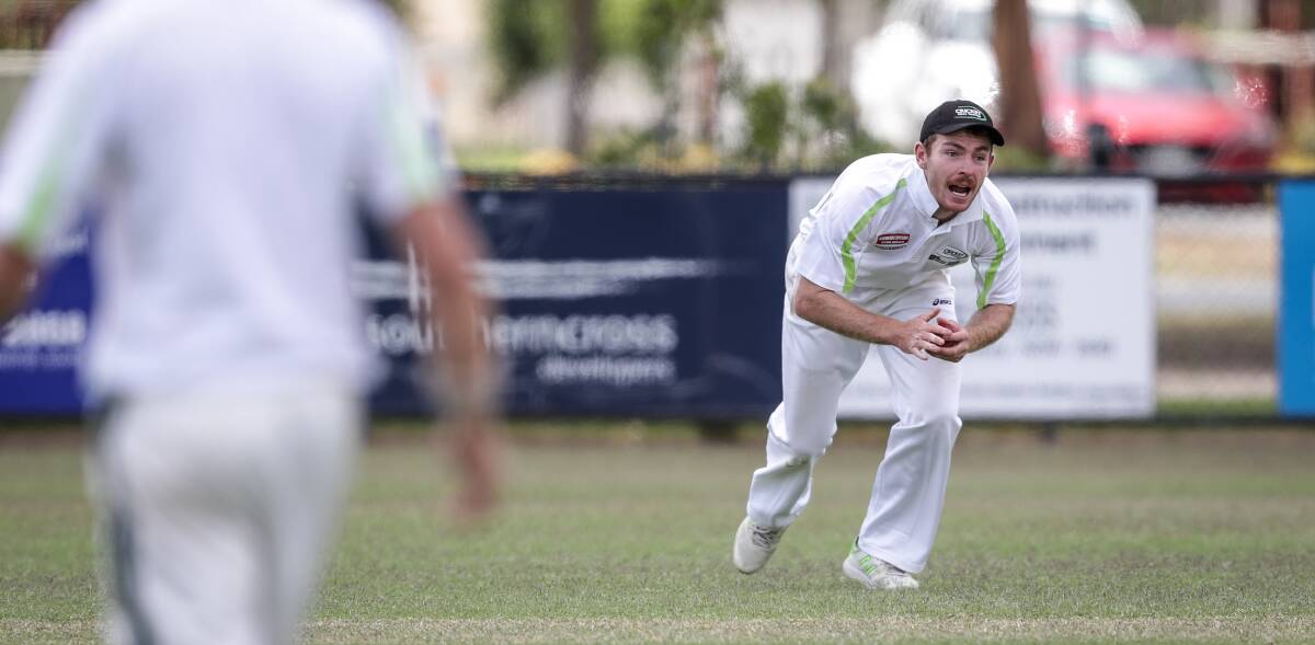 NAMED TO PLAY: St Patrick's star Matt Crawshaw has retained his place in the Cricket Albury-Wodonga side for its clash with Temora on Sunday. Picture: JAMES WILTSHIRE