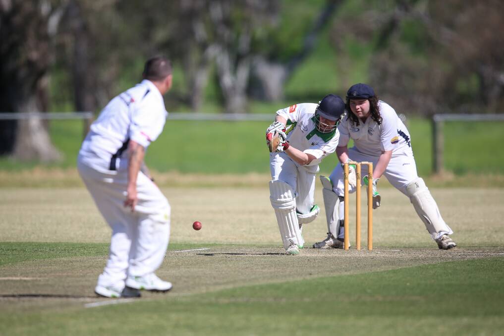 Mount Beauty's Daniel Saville has made 98 and 57 in his past two innings and looms as a key wicket for Kiewa on Saturday. 