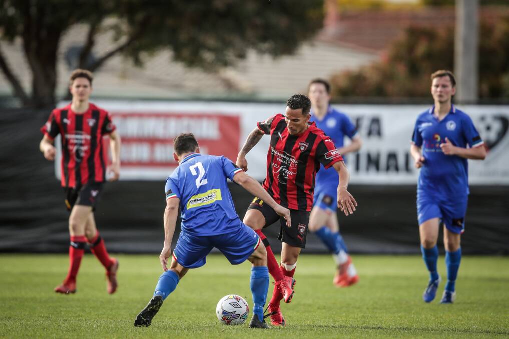 CHANGE OF SCENE: Wangaratta and Myrtleford met in the AWFA cup final at Jelbart Park in 2019. This year's decider will be played at the new Lavington Sports Ground on September 26.