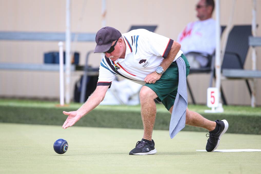 PANTHER PRIDE: Max Scanlan will be looking to skip his Lavington trio to victory in the Border Club Challenge senior triples finals at Walla on Sunday.