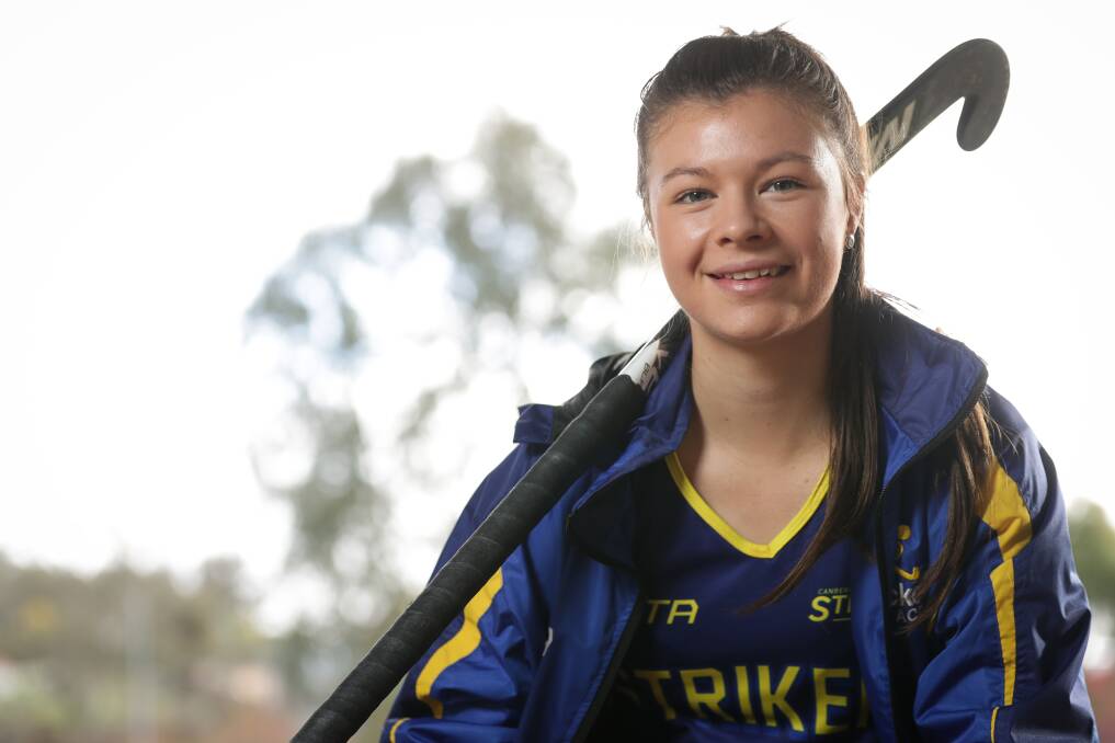 BRIGHT FUTURE: Albury-Wodonga Spitfires star Grace Ronnfeldt has been named in the Canberra Strikers AHL squad. Picture: JAMES WILTSHIRE