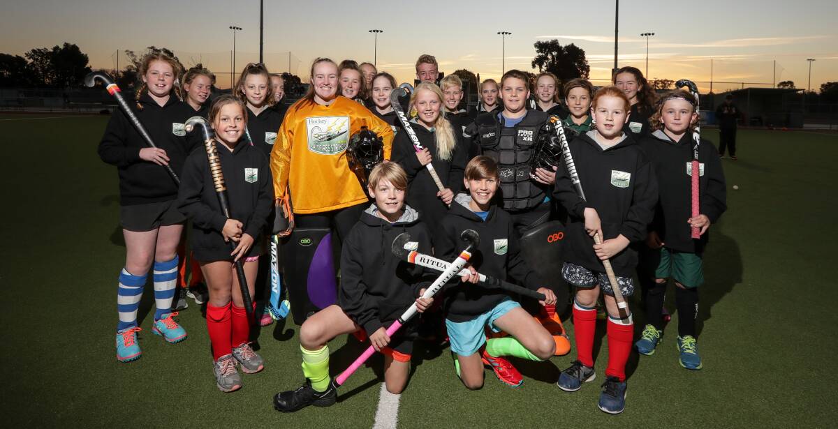 REPRESENTATIVE DUTIES: Hockey Albury-Wodonga has six teams from under 13s through to under 17s heading down to the Junior Country Championships in Melbourne this weekend. Picture: JAMES WILTSHIRE