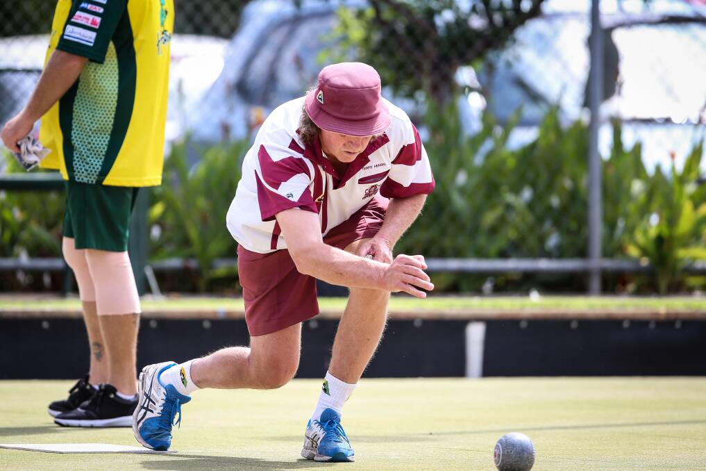 CONSISTENT: Reigning Albury and District Bowler of the Year Terry Hensel will take on North Albury's Stephen Broad in the open pairs quarter-finals at Holbrook on Sunday. Picture: JAMES WILTSHIRE