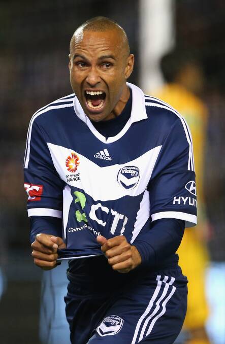 MAJOR TURNAROUND: Archie Thompson's move to Melbourne Victory in 2005 was the moment that defined his professional career.