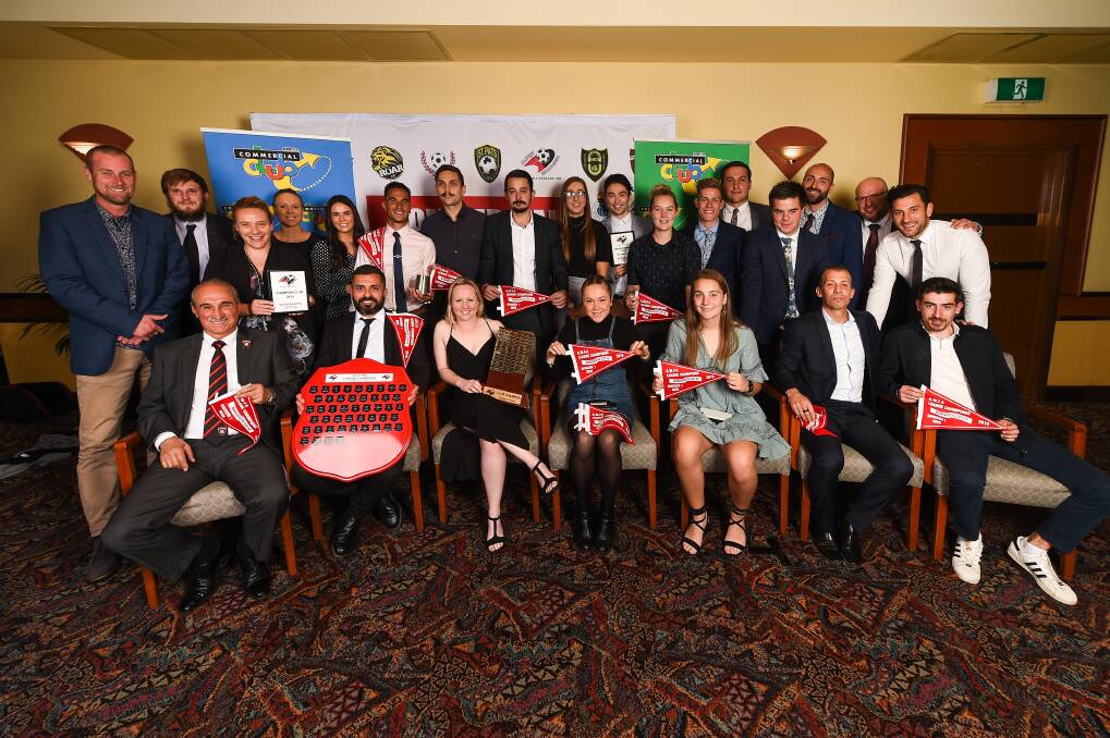 STRONG CULTURE: Wangaratta was crowned AWFA club champions for the second straight year during Wednesday night's Star Player presentation. Picture: MARK JESSER