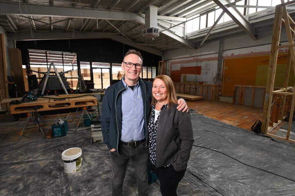 COMING SOON: Simon Arkless and Cait Mitchellhill will open bar and restaurant Yardbird on Townsend Street. Picture: MARK JESSER