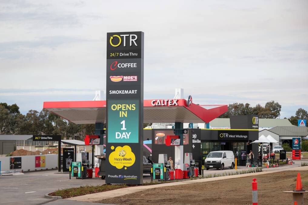 ALL SYSTEMS GO: Wodonga's new OTR service station will open on Moorefield Park Drive on Wednesday. Picture: JAMES WILTSHIRE