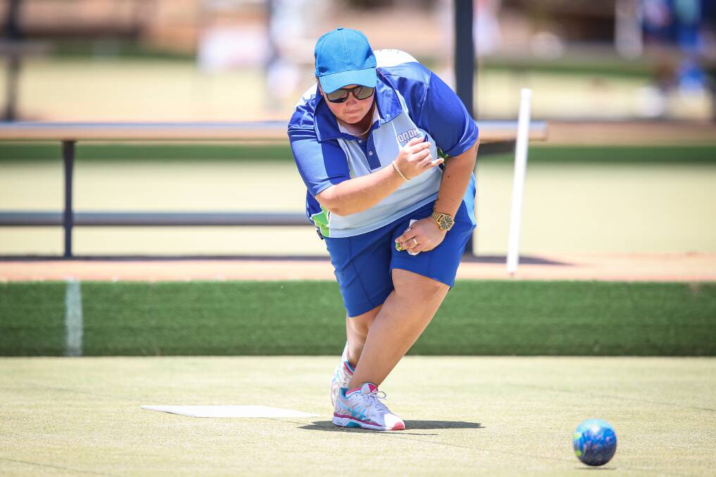 STAR PLAYER: Australian representative Dawn Hayman has been in excellent form for Corowa Civic throughout the season. Picture: JAMES WILTSHIRE