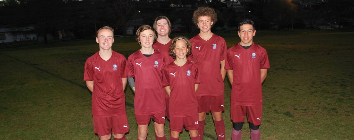 SUPER SIX: Tyler Waslander, William Kennedy, Justin Mercieca, Noah Spry, Xavier Pitt and Luke Simian have all been selected to play for NSW Country next month. Picture: MIKE FRUEND