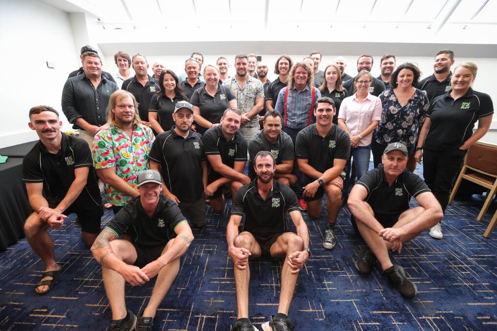 A strong turnout of Boys to the Bush staff attended a two-day training program in Albury this week. Picture by James Wiltshire