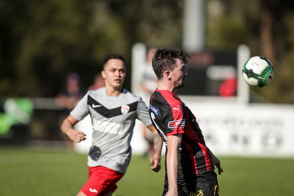 FORM PLAYER: Thomas Frawley was named Wangaratta's best player during its hard-fought 2-1 derby victory against Myrtleford last weekend. Picture: JAMES WILTSHIRE
