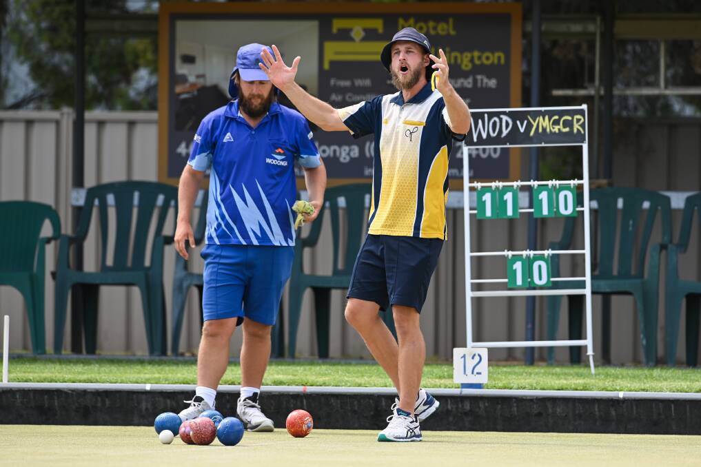 THRILLER: The YMGCR rink skipped by James Lefevre lost by one shot on Saturday as Wodonga won by seven overall to reach the Ovens and Murray A1 pennant grand final.