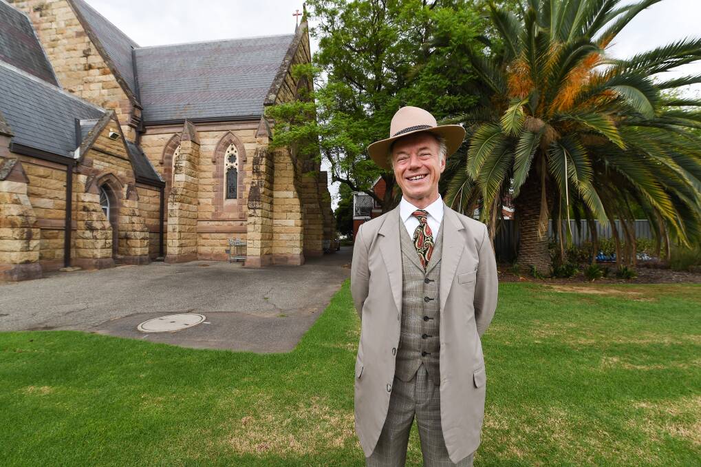 LEADER: Father Peter MacLeod-Miller, of St Matthew's Anglican Church in Albury, has been a vocal advocate for transgender people.