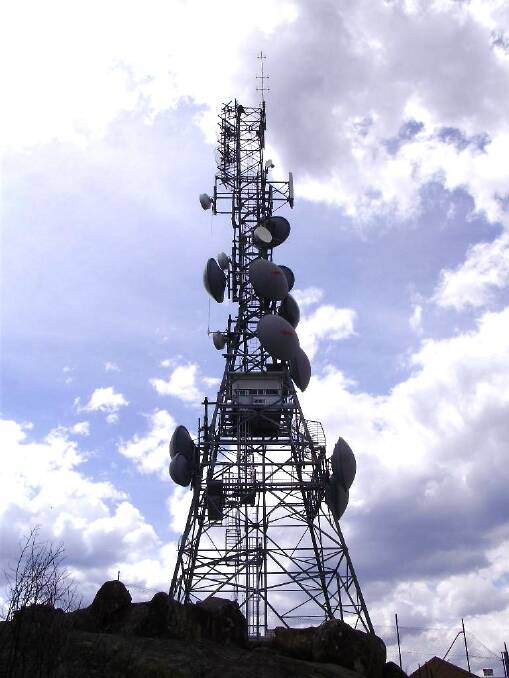 The Mount Stanley base station will be upgraded by Telstra technicians this week to improve 4G mobile coverage around the town. Picture supplied