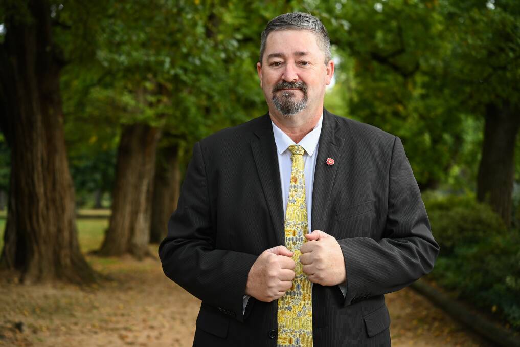 BRING IT ON: Albury councillor Darren Cameron will follow in the footsteps of the city's former mayor Kevin Mack and ex-councillor Nico Mathews and run for the seat of Farrer while serving on council. Picture: MARK JESSER