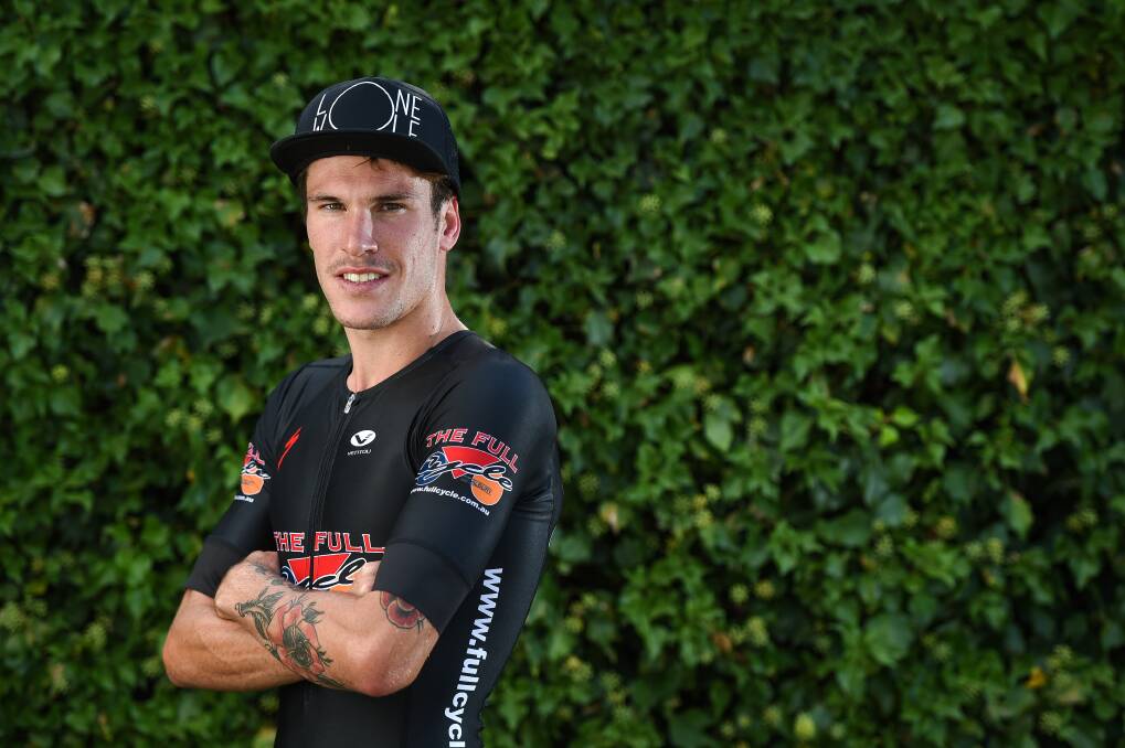 STEPPING UP: Caleb Noble is in the form of his life after coming from behind to produce a top 10 finish at his first Triathlon World Cup event. Picture: MARK JESSER