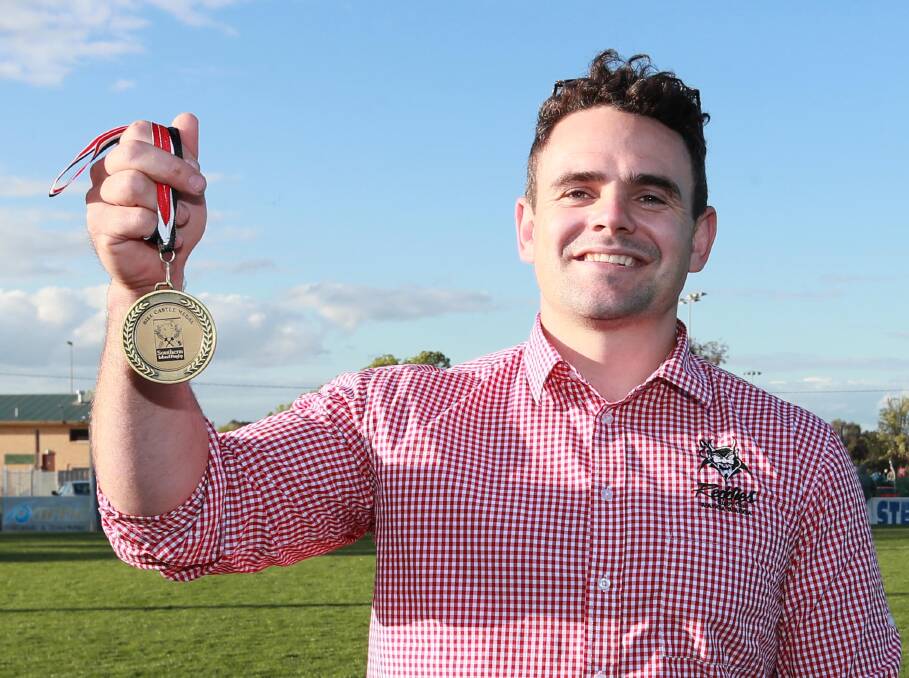 OUTSTANDING: Albury export Liam Krautz won Southern Inland Rugby Union's Bill Castle Medal for a second straight year. Picture: LES SMITH