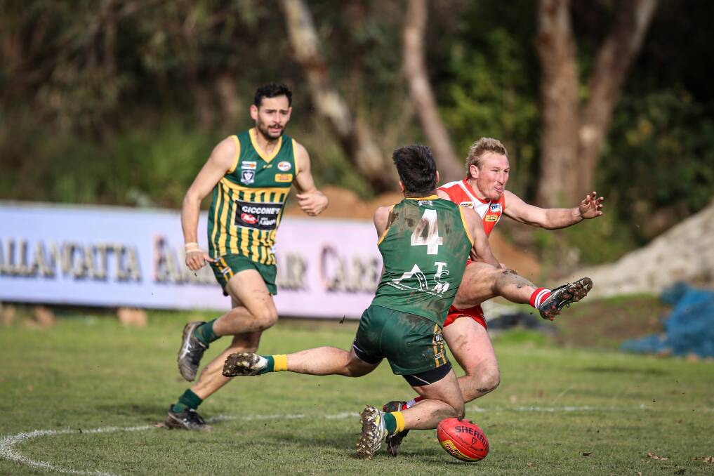 BRICK WALL: The Tallangatta and District Football League's return from a three-week hiatus was brought to a halt by another Victorian lockdown.