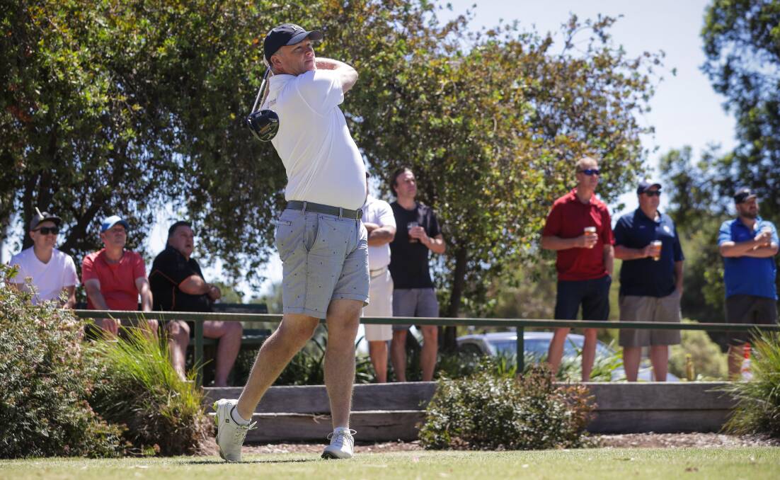 GREAT WEEKEND: Marcus Fraser's Ambrose at Corowa Golf Club was very well supported again this year. Picture: JAMES WILTSHIRE