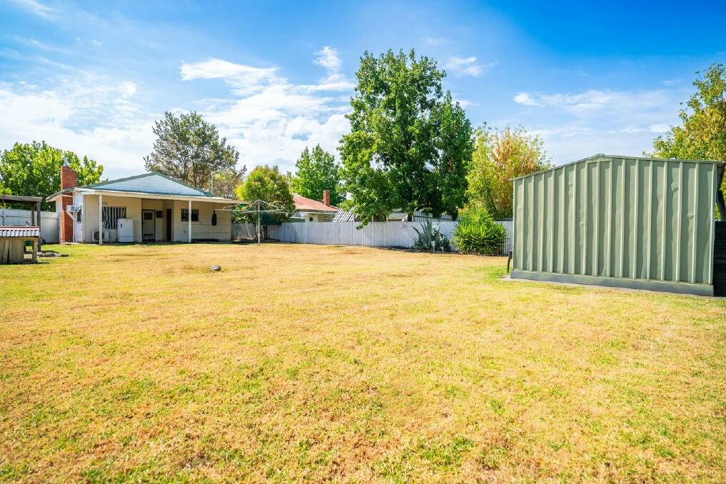 This Lavington home on Urana Road, sold at auction on Wednesday, March 27, boasts a large 986-square metre block. Picture supplied 