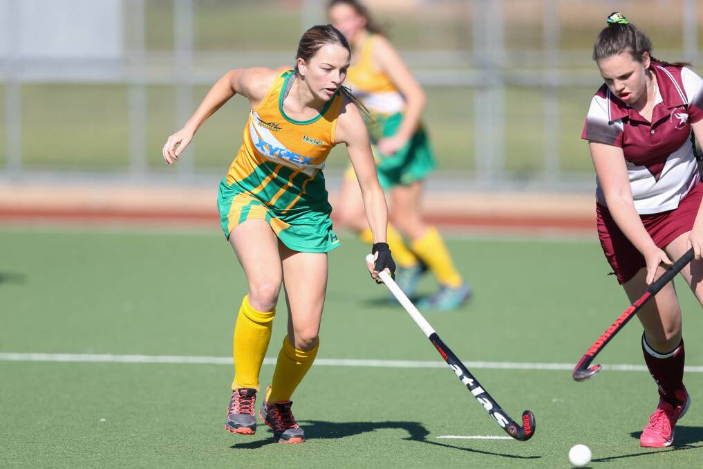 SUPER CONSISTENT: Kate Reynolds has been prominent for the Albury-Wodonga Spitfires women throughout the Capital League season. Picture: TARA TREWHELLA