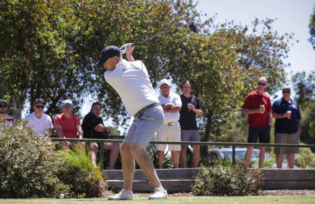 ON THE TEE: Corowa's Marcus Fraser is aiming to play on the Japan Golf Tour in 2020 after cutting back his European Tour commitments at the end of the 2018 season. Picture: JAMES WILTSHIRE