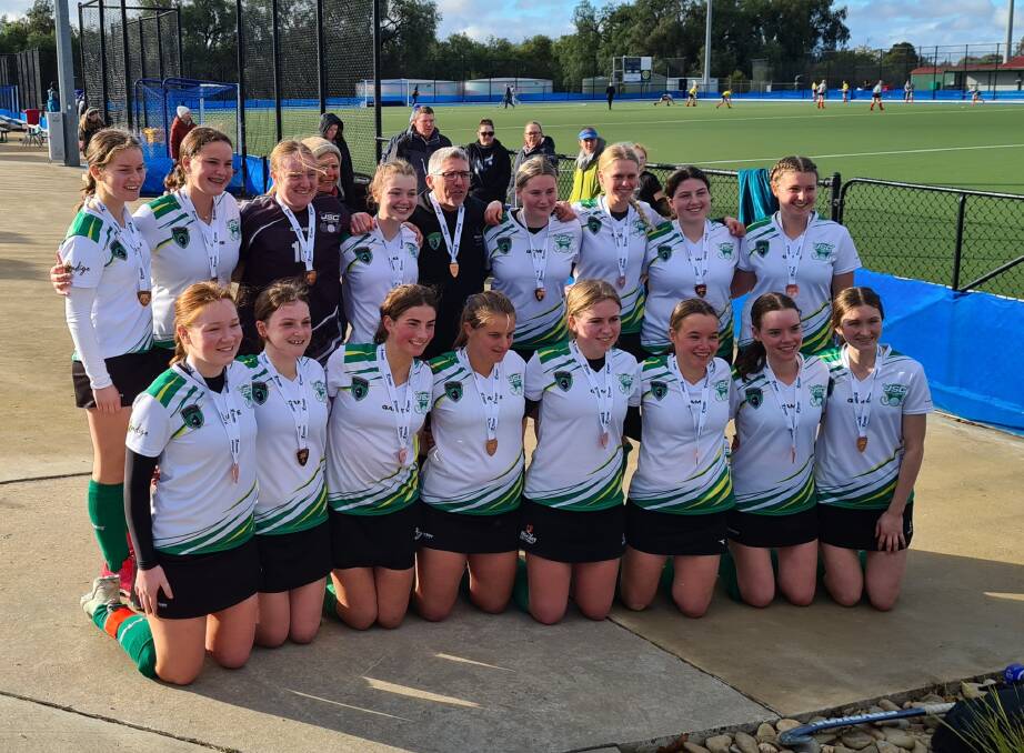 STANDOUT PERFORMERS: North East Knights' under-18s girls came away with bronze at the Junior Country Championships in Bendigo on the weekend.