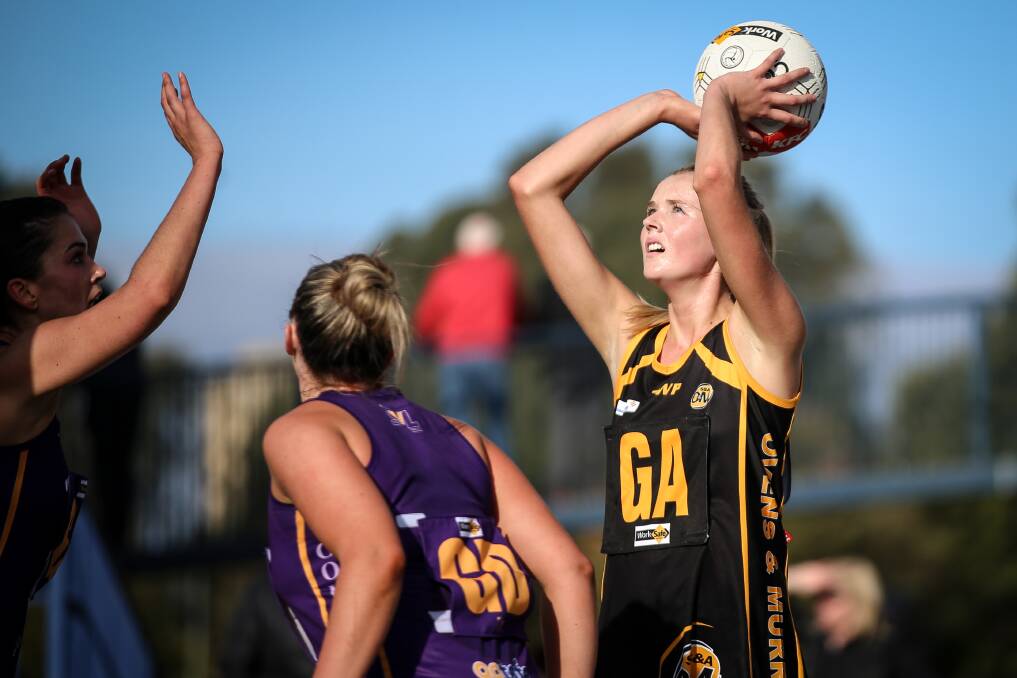 Toni Wilson Medallist Sophie Hanrahan could be used at either end of the court for the Ovens and Murray on Saturday.