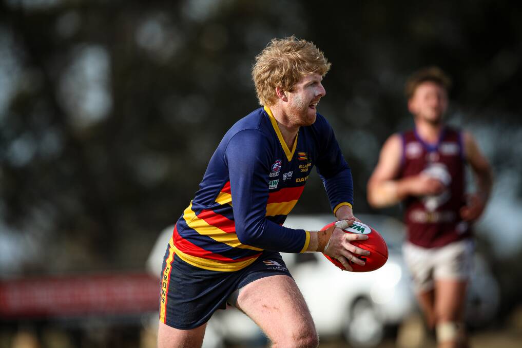 STEPPING UP: Zac Kerr will co-coach Billabong Crows alongside John Simpson, with senior mentor Jason Kerr unable to travel due to the Victorian lockdown.