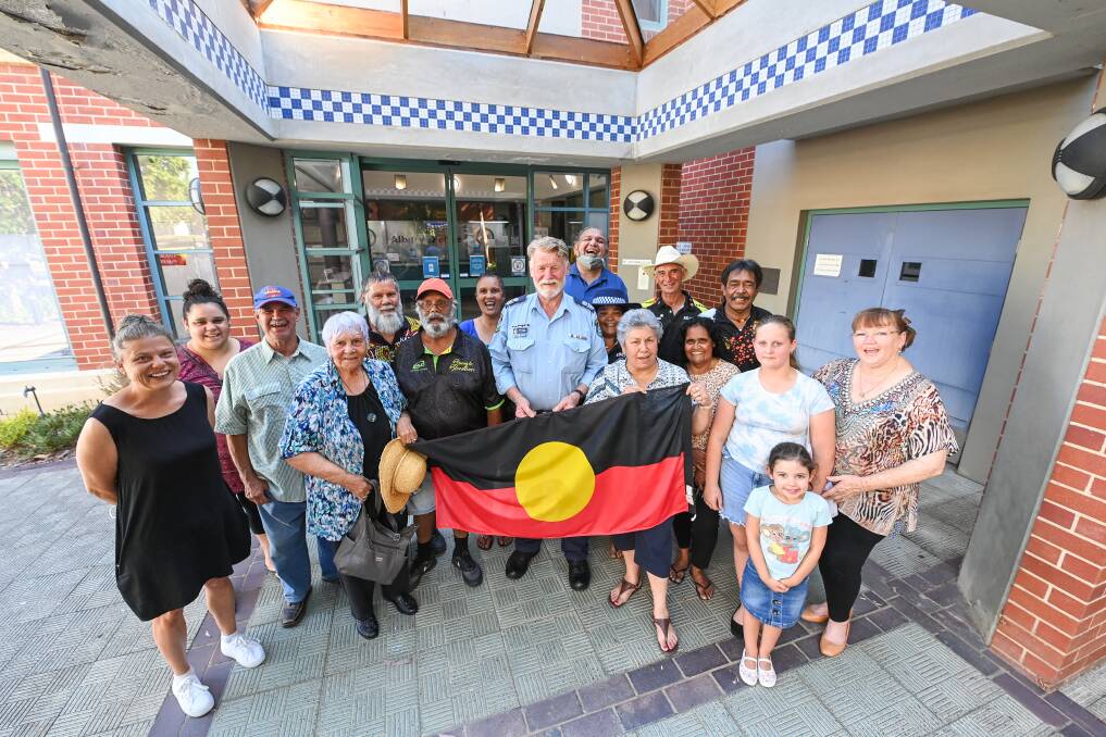 RESPECTED: Senior Sergeant Les Nugent prided himself on the relationships he built with the Albury Indigenous community. Picture: MARK JESSER