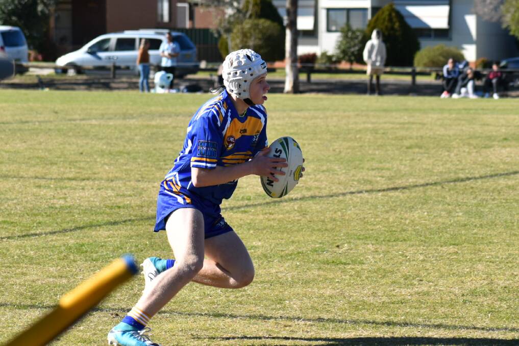 STRONG SEASON: Howlong's Ned Halls is the only Albury Thunder junior to be picked in the Group 9 under-14 representative side.